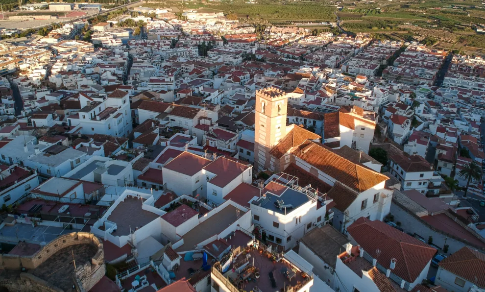 vista aerea casco historico